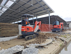 mini excavadora 1.8 ton s180