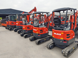 mini excavadora 1.8 ton s180