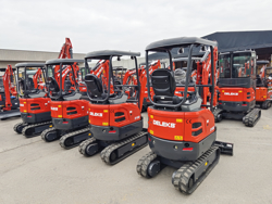 mini excavadora 1.8 ton s180