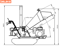 trituradora de ramas dk 1000t