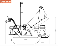 trituradora de ramas dk 1000t