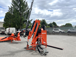 trituradora de brazo para tractor con cabezal de corte mod merlo