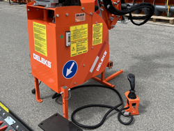 trituradora de brazo para tractor con cabezal de corte mod merlo