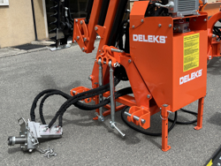 trituradora de brazo para tractor con cabezal de corte mod merlo