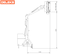 trituradora de brazo para tractor con cabezal de corte mod airone