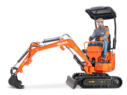 mini excavadora m90se