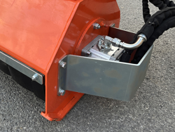 trituradora de brazo para tractor con cabezal de corte mod merlo