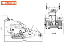 desbrozadora smart 1000 tr