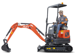 mini excavadora 1 ton s120 s30
