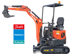 mini excavadora 1 ton s120 s30