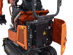 mini excavadora 1.1ton e110