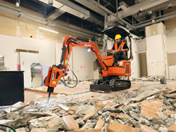 mini excavadora 1.1ton e110