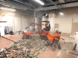 mini excavadora 1.1ton e110