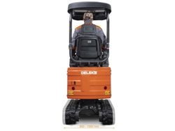 mini excavadora 1.2ton e120