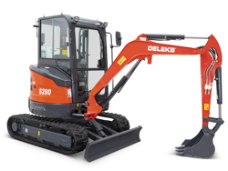 mini excavadora 2.8 ton s280ck