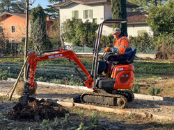 mini excavadora 1 ton m100