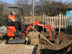 mini excavadora 1 ton m100