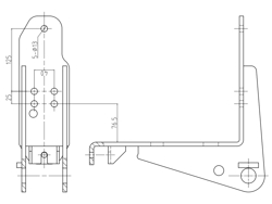cabezal interlineas hidraulico universal para trituradora