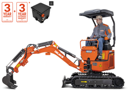 mini excavadora 1.2ton e120
