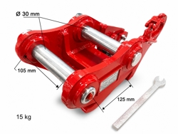 enganche rapido para miniexcavadora m180