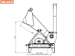 trituradora de ramas dk1000