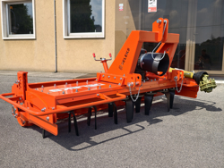 grada rotativa con rodillo kr 210h para tractor