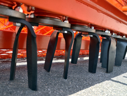 grada rotativa con rodillo kr 210h para tractor
