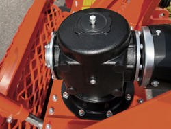 grada rotativa con rodillo kr 210h para tractor