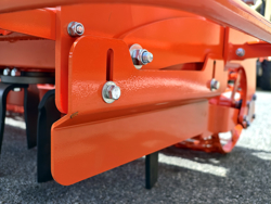 grada rotativa con rodillo kr 210h para tractor