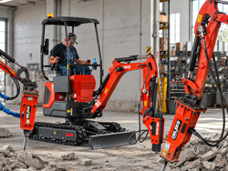 mini excavadora z110se