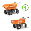 minidumpers carretillas electricas con batería